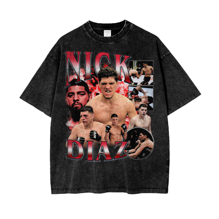 Nick Diaz Acid Wash T-Shirt