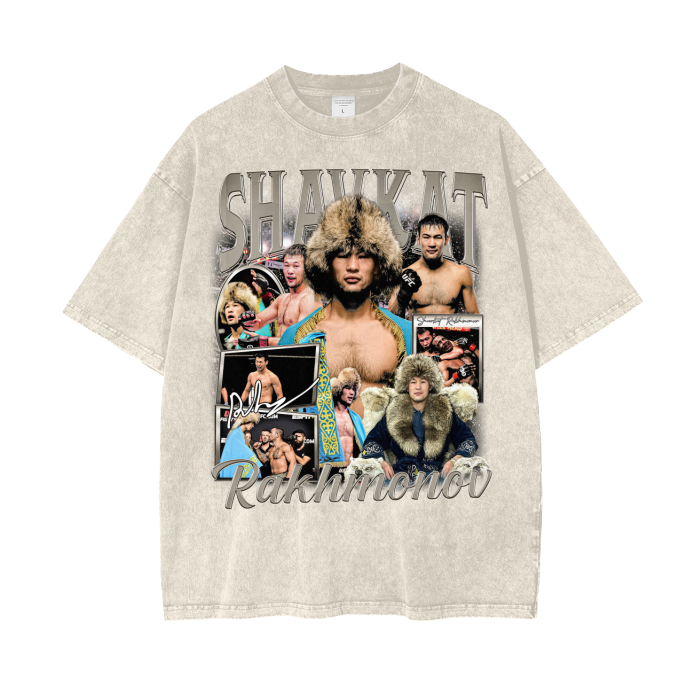 Shavkat Rakhmonov Acid Wash T-Shirt