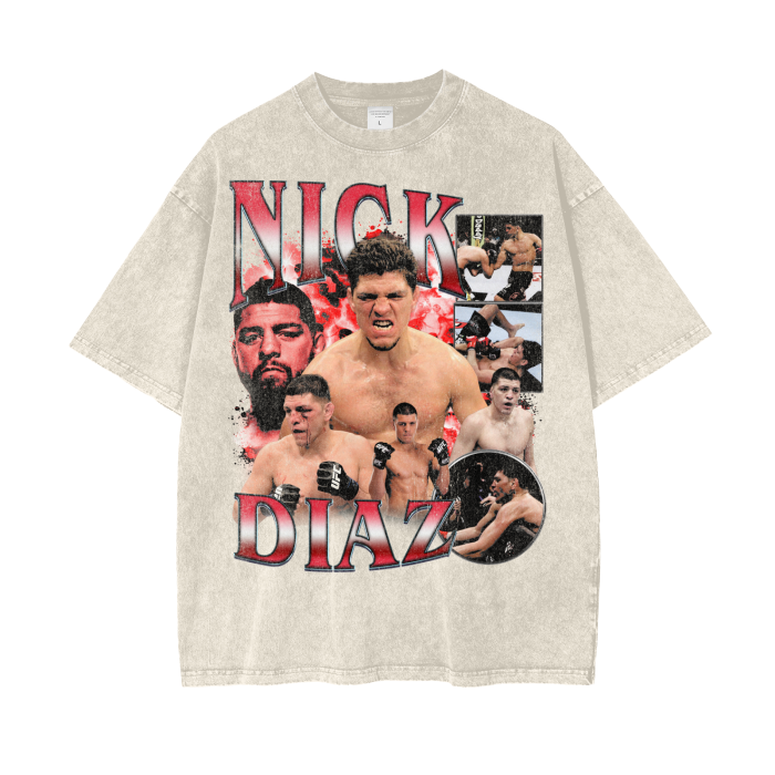 Nick Diaz Acid Wash T-Shirt