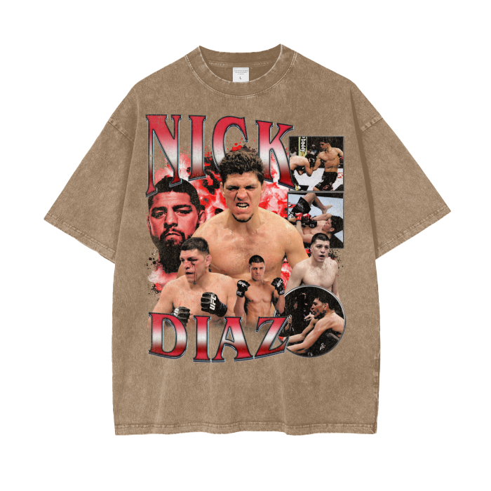 Nick Diaz Acid Wash T-Shirt