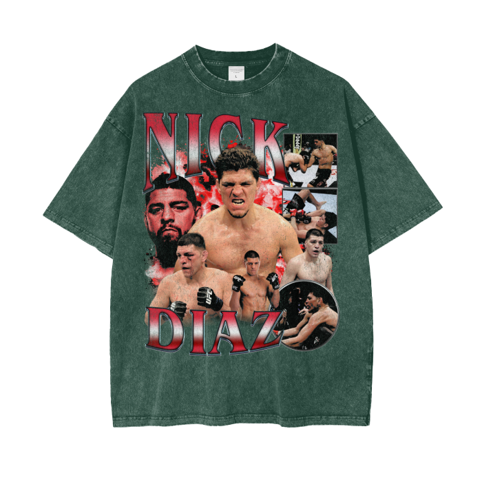 Nick Diaz Acid Wash T-Shirt