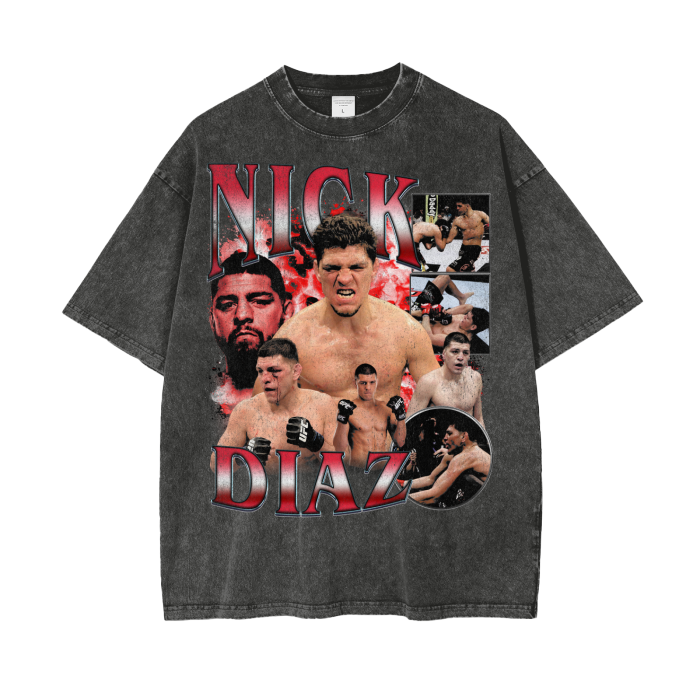 Nick Diaz Acid Wash T-Shirt