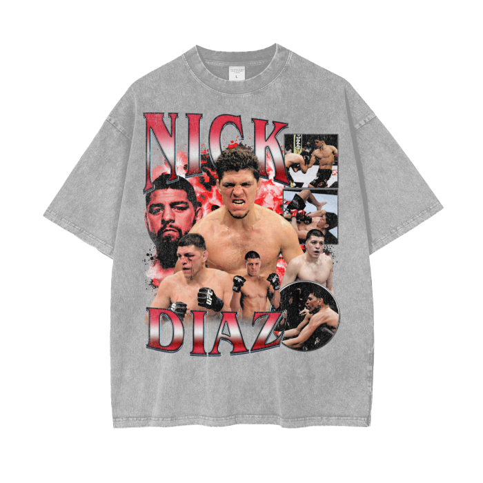 Nick Diaz Acid Wash T-Shirt